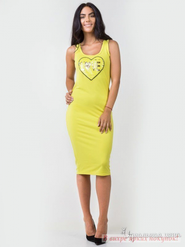Платье Bessa 1489, Желтый (36)