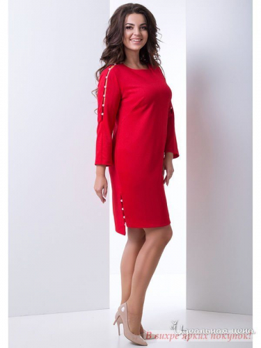 Платье LUZANA TAHЗAHA, Красный (2XL)