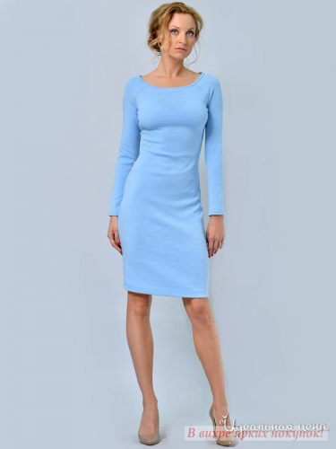 Платье LILA KASS K058020A, голубой (XS)