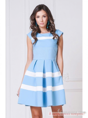 Платье MADMILK MM05106BE, голубой (48)