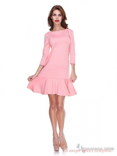Платье CELEBRITY 1160006, розовый (XL)