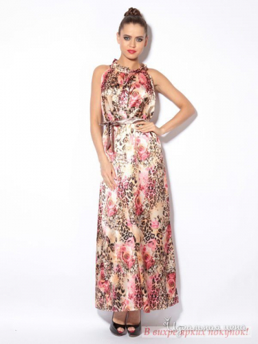 Платье L.a.v.fashion LA1110, розы (42)