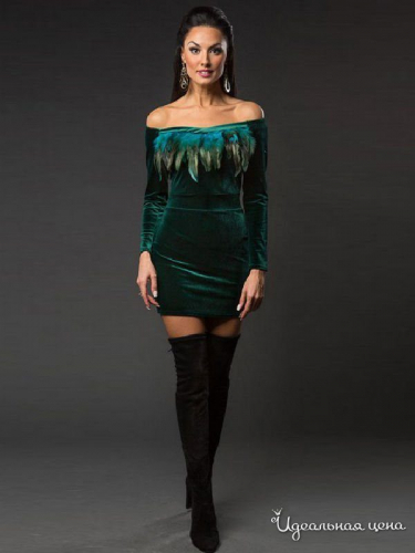 Платье VERONIKA MILTON 0951047, Зеленый (42-46)