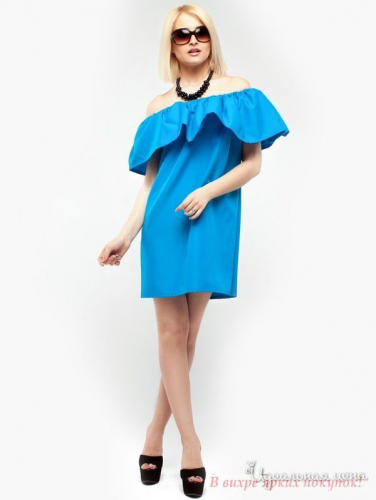 Платье Karree P729M2698, голубой (S-M)