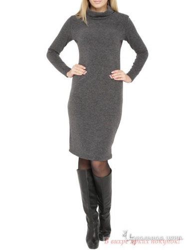 Платье Lavana Fashion LVN16040549, серый (S)