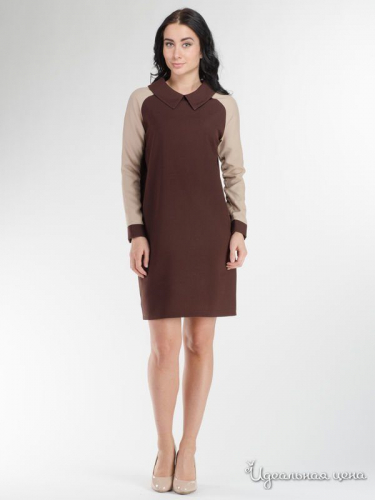 Платье Rocawear RC041407, коричнево-бежевый (L)