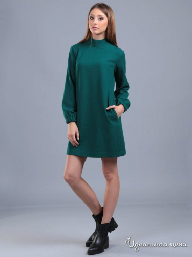 Платье ЭНСО D283WC15, Зеленый (50)