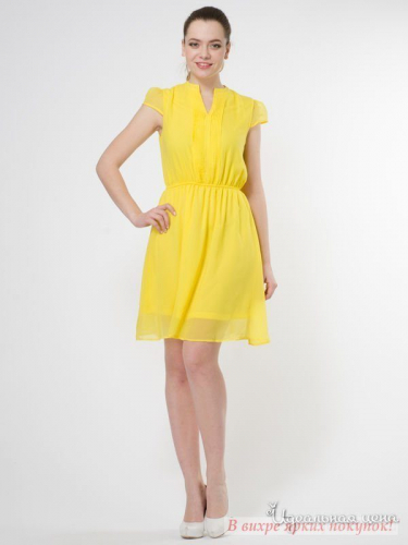 Платье LA REINE BLANCHE LRBBGS15DR02, Желтый (44)
