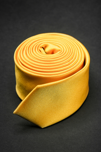 Классический галстук SIGNATURE #203850Ярко-желтый