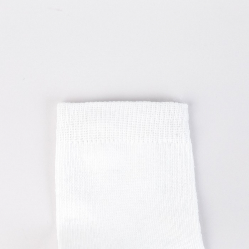 Носки детские, цвет белый, размер 20-22