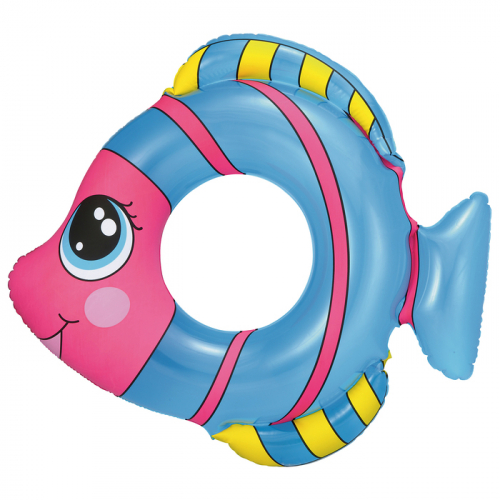 Круг для плавания «Рыбки», 81 х 76 см, от 3-6 лет, цвета МИКС, 36111 Bestway