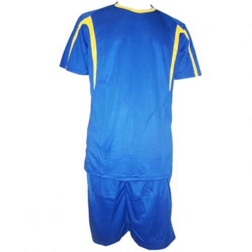 D224B+ Форма футбольная детская, р-р М (р.40), синего цвета