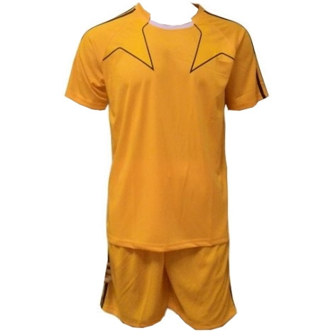 921С Форма футбольная детская, р-р L (р.42), желтого цвета
