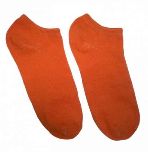 SO-02 (Оранж)+ Носки женские, подростковые оранжевые спортивные 33-41р-р