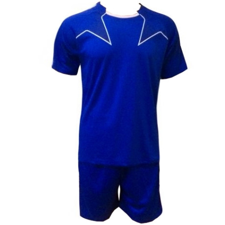 921В Форма футбольная детская, р-р M (р.40), синего цвета