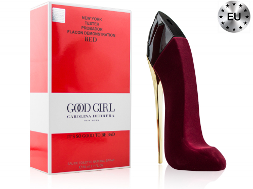 Тестер CAROLINA HERRERA GOOD GIRL VELVET FATALE RED, Edp, 80 ml (Lux Europe)