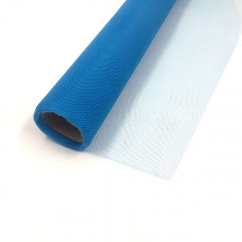 Фатин 50см х 4,5м в рулоне темно-голубой (1шт)