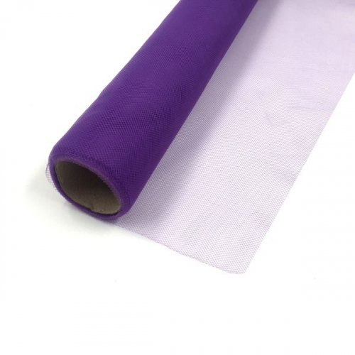 Фатин 50см х 4,5м в рулоне фиолетовый (1шт)