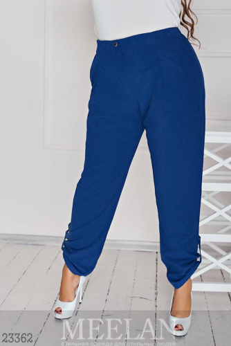Женские брюки 23362 синий