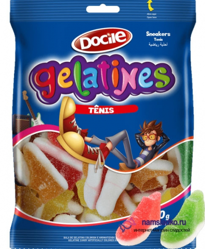 Docile GELATINES SOUR SNEAKERS 80 гр