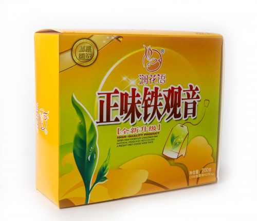 Китайский чёрный и зелёный чай в пакетиках