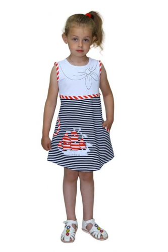 Платье для девочки мод. 0458