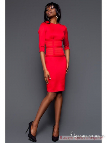 Платье Jadone Fashion J419, Красный (M)