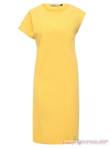 Платье Finn Flare CS1717003, Желтый (XL)