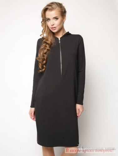 Платье Lavana Fashion LVN15040091, черный (XS)