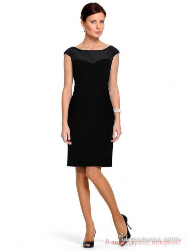Платье Fashion Office 401406, черный (10)