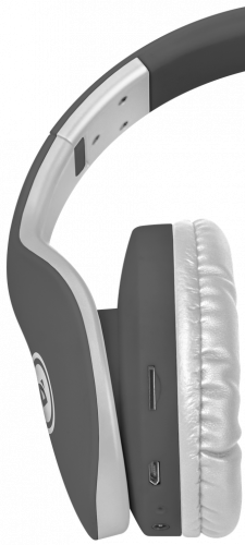 Гарнитура Defender FreeMotion B525 серо-белая (Bluetooth, стерео, до 10 м) полноразмерная