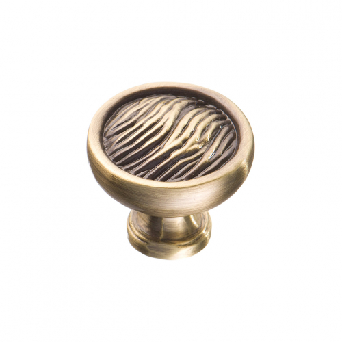 Ручка-кнопка, Д25 Ш25 В22, античная бронза