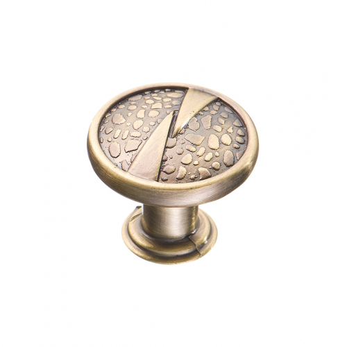 Ручка-кнопка, Д28 Ш28 В23, античная бронза