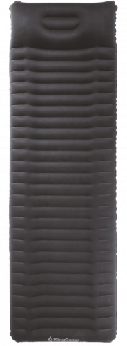  4350р. 4935р. 1904 DELUX COMFORT коврик самонад, черный, 210 х 65 х 10/18 см