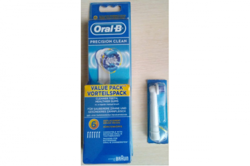 Насадки BRAUN Oral-B PRECISION CLEAN в упаковке 6 шт