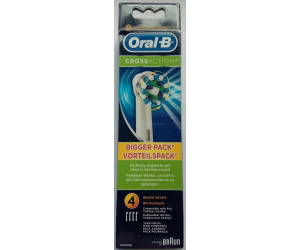 Насадки BRAUN Oral-B CROSS ACTION в упаковке 4 шт