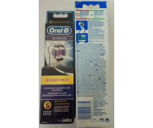 Насадки BRAUN Oral-B 3D WHITE в упаковке 5 шт