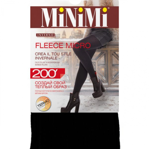 Колготки Minimi FLEECE MICRO 200