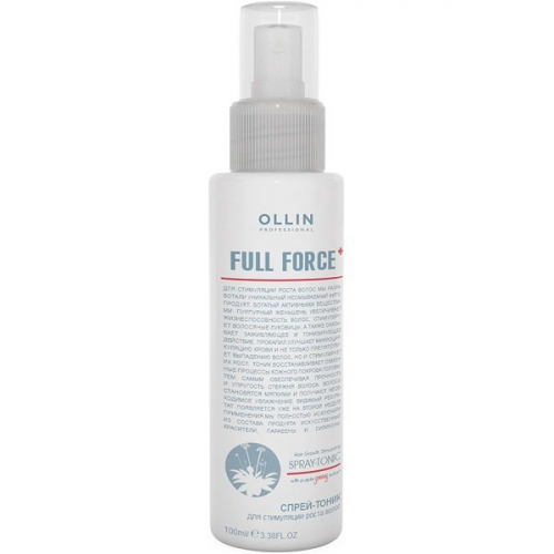Ollin Full Force Спрей-тоник для стимуляции роста волос 100мл