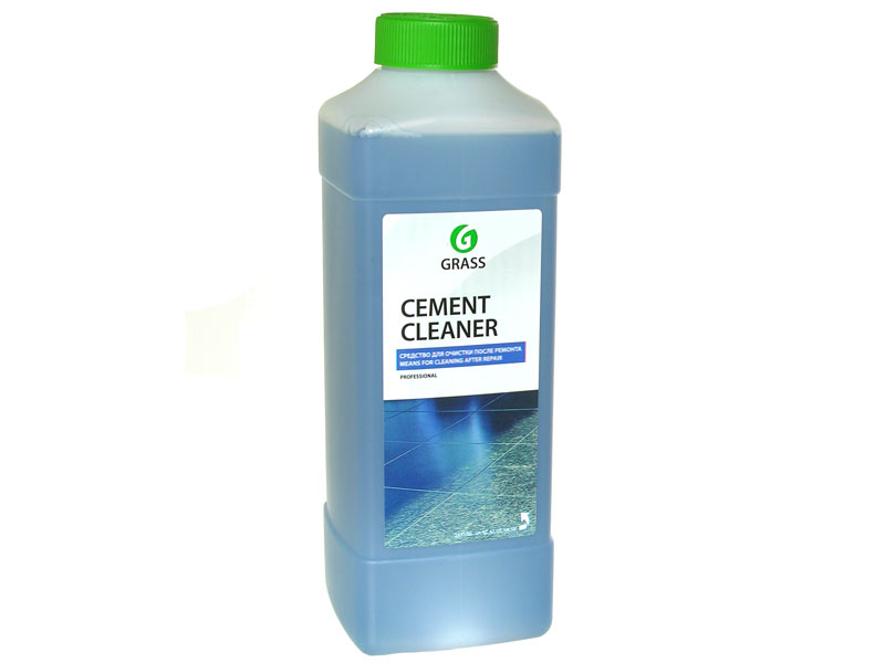 Средство после строительства. Очиститель после ремонта grass Cement Cleaner 1л канистра 217100. Очиститель после ремонта grass Cement Cleaner 1л. Средство моющее кислотное grass Cement Cleaner (1 л). Очиститель после ремонта "Cement Cleaner"(канистра 1 л).