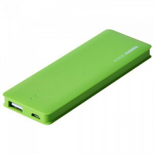 Портативный аккумулятор Remax RM-TG5000, 5000mAh, (1USB х 2.1A) зеленый