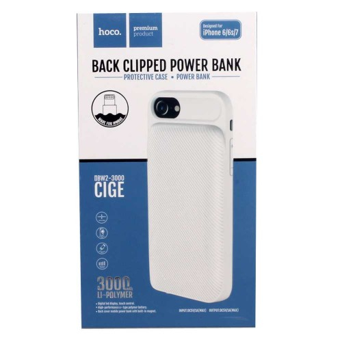 Портативный аккумулятор Power Bank Hoco BW2 3000 mAh для iP6/7 (5