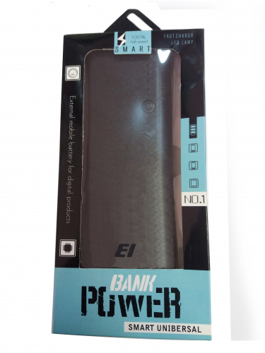 Портативный аккумулятор Power Bank Eltronic 16000mAh, 3 USB/фонарь (черный)