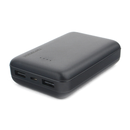 Портативный аккумулятор Гарнизон GPB-120, 10000мА/ч, 2 USB, 3.1A, черный