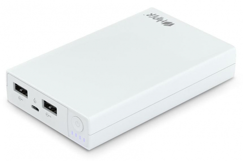 Портативный аккумулятор Power Bank HIPER RP12500 White (2.1A+1A, 2xUSB)