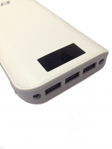 Портативный аккумулятор Power Bank Eltronic 30000, белый