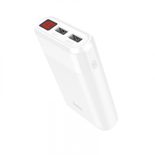 Портативный аккумулятор Power Bank Hoco B35B Entourage 8000 mAh 1USB 2.1A, белый