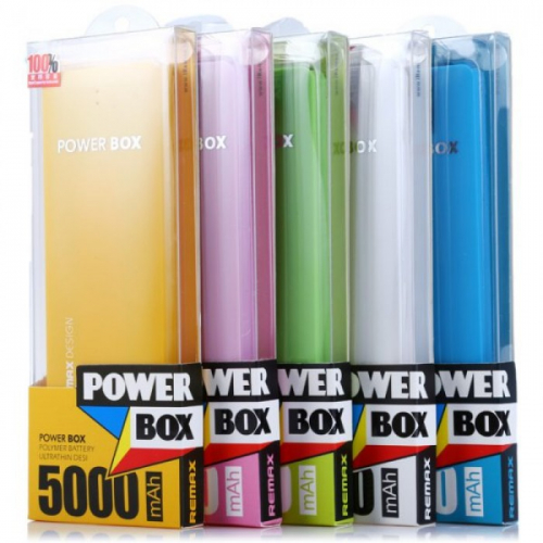 Портативный аккумулятор Remax RM-TG5000, 5000mAh, (1USB х 2.1A) розовый