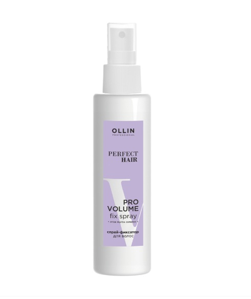 OLLIN PROFESSIONAL Спрей-фиксатор для объема волос / PERFECT HAIR PRO VOLUME 150 мл