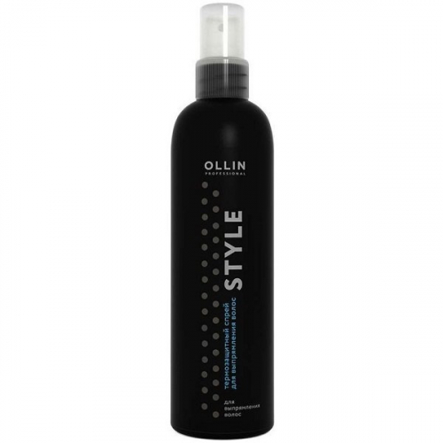 Ollin Style Термозащитный спрей для выпрямления волос 250мл